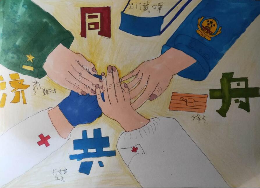 “疫情當(dāng)前，孩子們有‘畫(huà)’說(shuō)”作品展播（三十八）