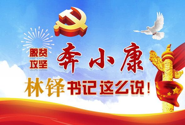 長圖|脫貧奔小康，林鐸書記這么說！