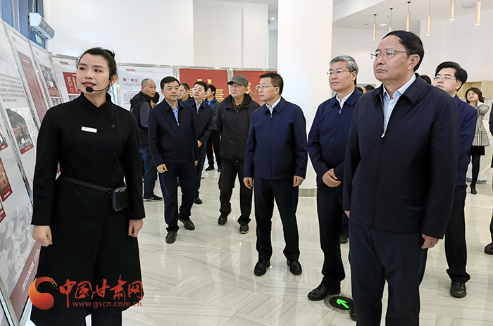 “學(xué)黨史、頌黨恩、跟黨走——紅色文化進(jìn)校園”活動(dòng)在蘭舉行 歐陽(yáng)堅(jiān)李榮燦出席（圖）