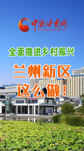 圖解|全面推進鄉(xiāng)村振興 蘭州新區(qū)這么做！