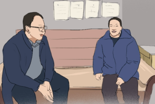 手繪丨追憶邱軍：扎根泥土，他把生命永遠(yuǎn)定格在扶貧路上