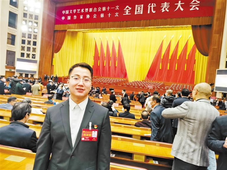 【聚焦2022甘肅兩會】網(wǎng)絡(luò)文學(xué)作家胡說：不負(fù)初心，寫有意義的文字