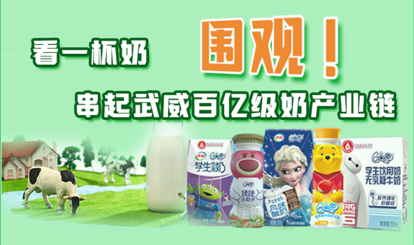 圖解|圍觀！看一杯奶串起武威百億級(jí)奶產(chǎn)業(yè)鏈