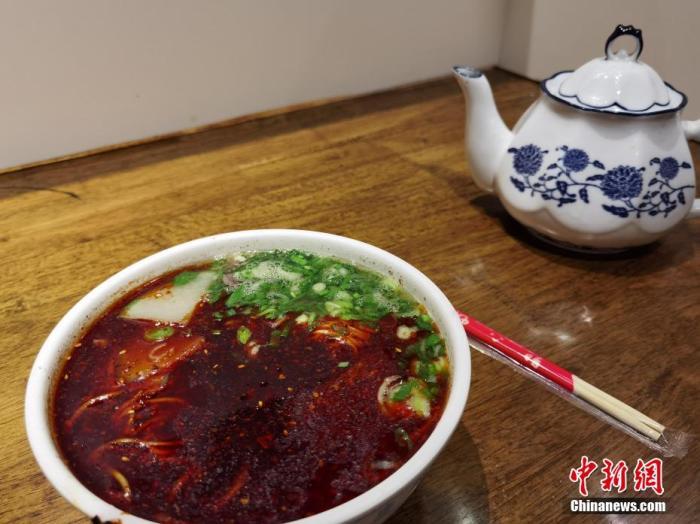 資料圖：蘭州牛肉面。 徐雪 攝