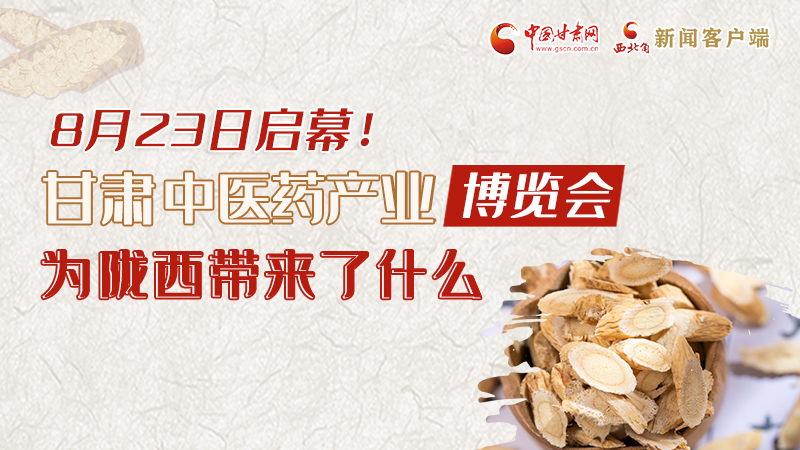 長(zhǎng)圖丨8月23日啟幕，甘肅這場(chǎng)行業(yè)盛會(huì)為隴西帶來(lái)了什么？