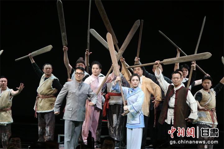 圖為演出劇照。甘肅省隴劇院供圖