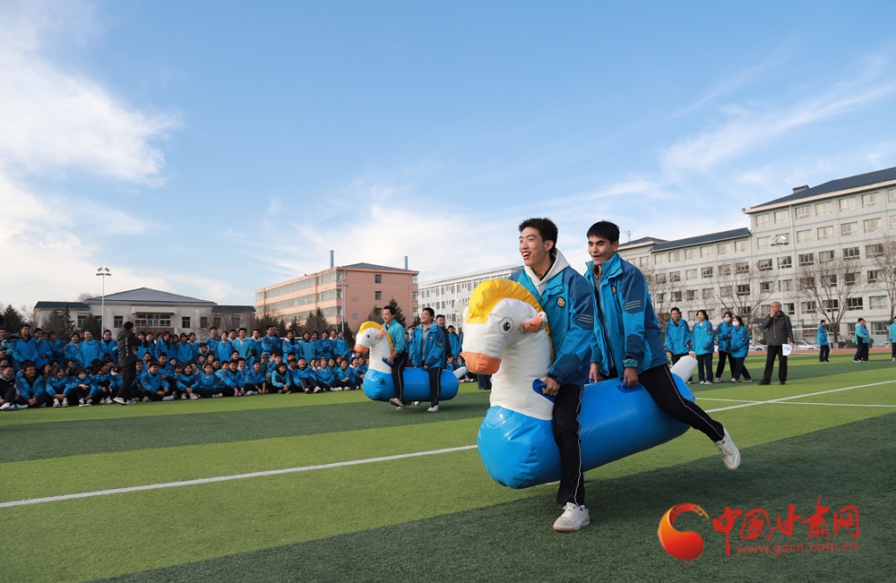 隴拍客丨平?jīng)鑫逯校簻p壓賦能 沖刺高考 