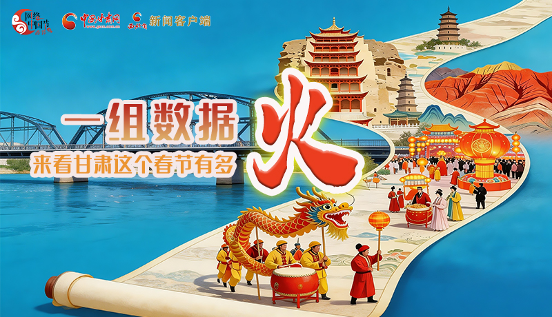 海報｜一組數(shù)據(jù)，來看甘肅這個春節(jié)有多火