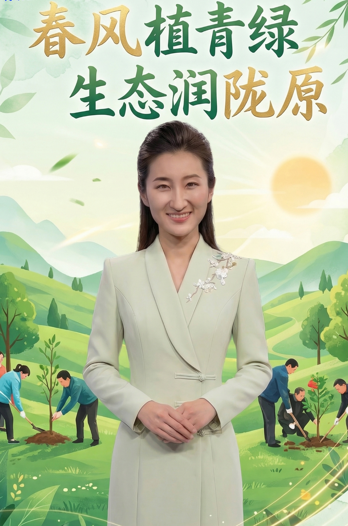 【來“隴”“趣”脈（21）】春風植青綠 生態(tài)潤隴原